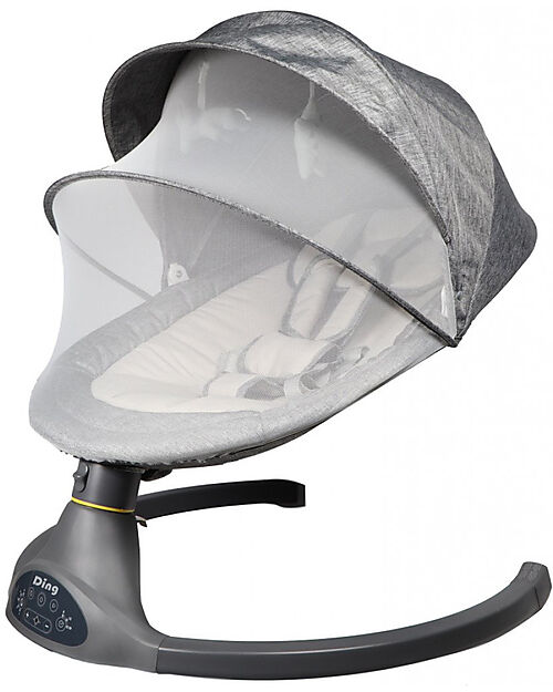 Ding Baby Sdraietta Sonora Neonato - Grigio - 5 Velocità Sdraiette_