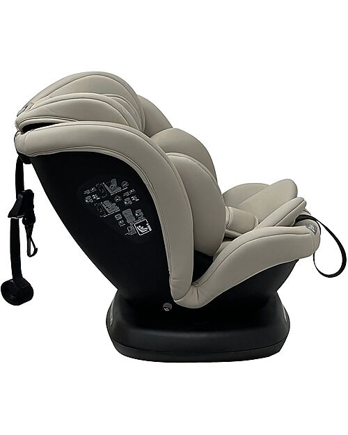 Ding Baby Seggiolino Auto Aiden I-Size - Sabbia - Gruppo 0+/1/2/3 Seggiolini Auto Gruppo 0+/1