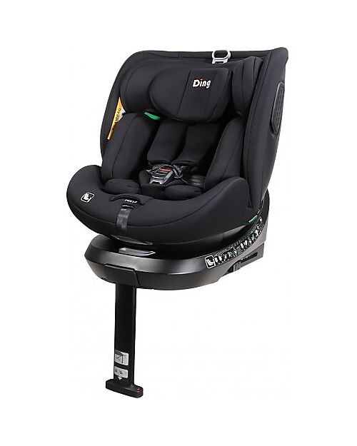 Ding Baby Seggiolino Auto Kai I-Size 360° - Nero - Gruppo 0+/1/2/3 Seggiolini Auto Gruppo 0+/1
