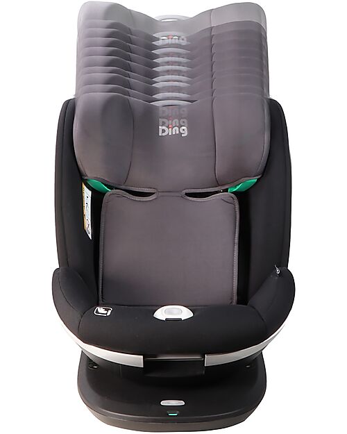 Ding Baby Seggiolino Auto Mace I-Size 360° - Nero e Grigio - Gruppo 0+/1/2/3 Seggiolini Auto Gruppo 0+/1