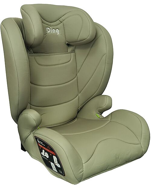 Ding Baby Seggiolino Auto Owen I-Size - Oliva - Gruppo 2/3 Seggiolini Auto Gruppo 2/3