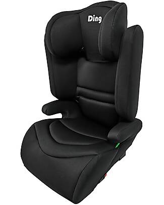 Ding Baby Seggiolino Auto Riley I-Size Gruppo 2/3 - Nero - Isofix Seggiolini Auto Gruppo 2/3