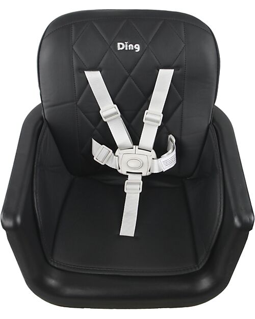 Ding Baby Seggiolone Evolutivo 2 in 1 Daily in Legno - Nero Seggioloni Pappa