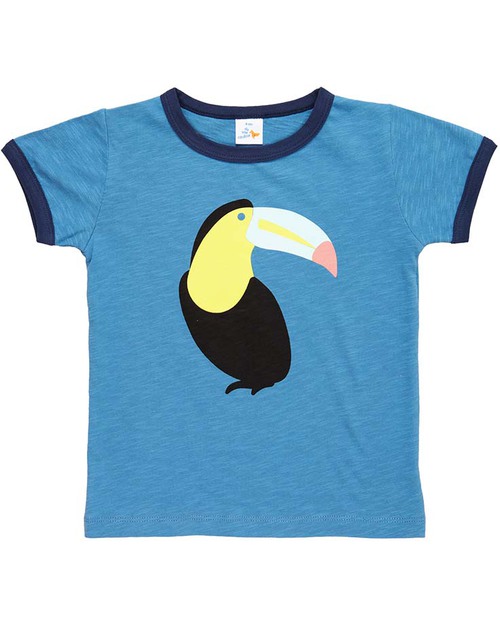 Dis Une Couleur T-Shirt Tucano - Blu - 100% Cotone Bio T-shirt