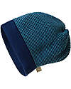 Disana Cappellino Classico - Blu Scuro - 100% lana merino Cappelli Invernali