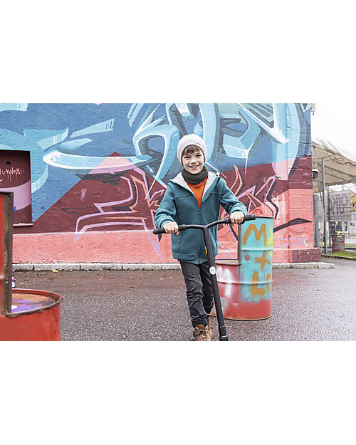 Disana Cappellino Classico - Grigio Naturale - 100% lana merino Cappelli Invernali