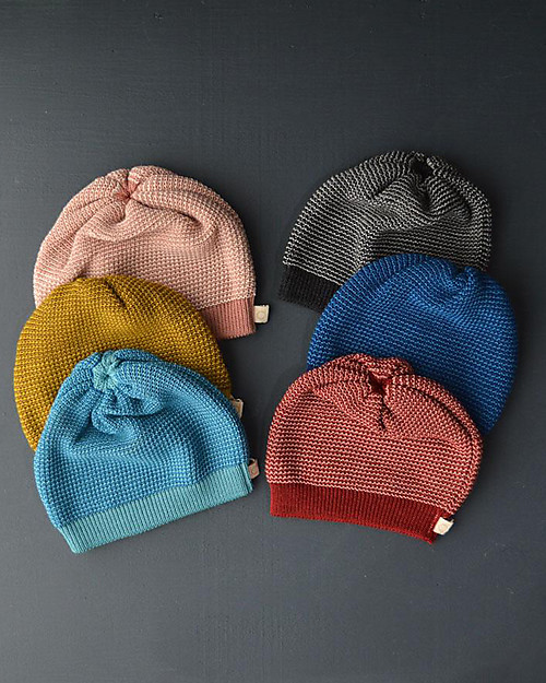 Disana Cappellino Classico, Rosa Naturale - 100% lana merino Cappelli Invernali