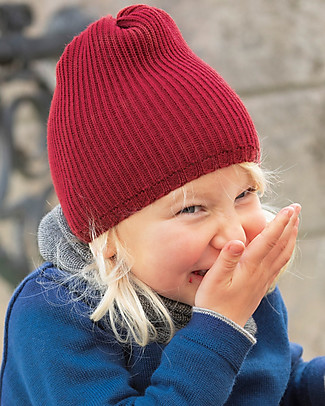 FURTALK Cappellino invernale per bambini a doppio strato in pile imbottito con cavità 