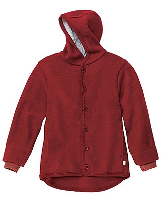 Disana Cardigan in Pura Lana Merino, Bordeaux Cardigan
