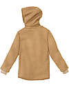 Disana Giacca con Cappuccio - Caramel -100% Lana Merino Bio Certificata GOTS Giacche