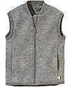 Disana Gilet in Pura Lana Merino - Grigio Giacche