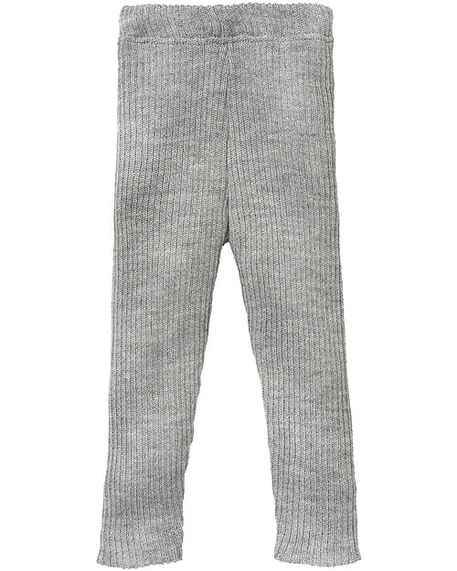 Disana Leggings in Maglia - Grigio - 100% Lana Merino Bio Certificata GOTS Leggings