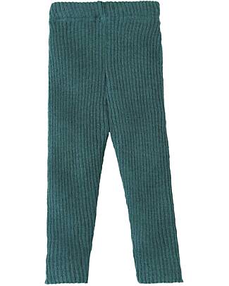 Disana Leggins in Maglia - Eucalipto - 100% Lana Merino Bio Certificata GOTS Leggings