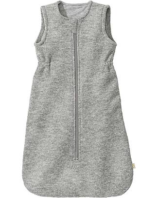 Disana Sacco Nanna con Zip 100 cm - Grigio - Lana Cotta e Cotone Bio - TOG 2 Sacchi Nanna Pesanti