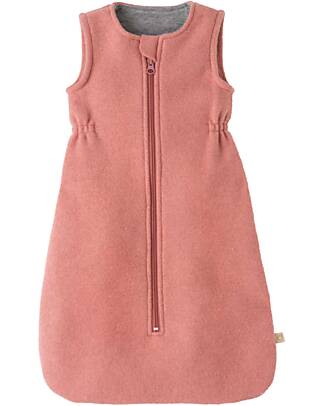 Disana Sacco Nanna con Zip - Rosa - Lana Cotta e Cotone Bio - TOG 1.8 Sacchi Nanna