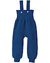 Disana Salopette in Maglia - Blu Scuro - 100% Lana Merino Bio Salopette