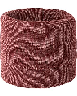 Disana Sciarpa a Tubo - Cassis - Rosa - 100% Lana Merino Bio Certificata GOTS Sciarpe