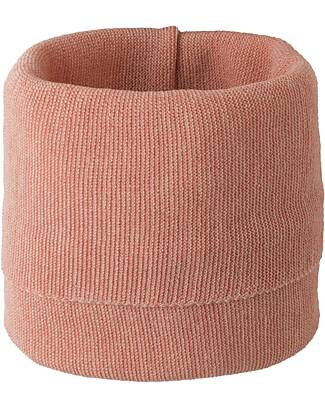 Disana Sciarpa a Tubo - Rosa Naturale - 100% Lana Merino Bio Certificata GOTS Sciarpe