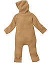 Disana Tuta da Esterno con Cappuccio in Lana Cotta - Caramel - 100% Lana Merino Bio Certificata GOTS Tute Invernali