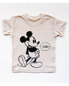 Disney e Atsuyo et Akiko T-Shirt 'Allo' Topolino Disney- Cotone Bio T-shirt