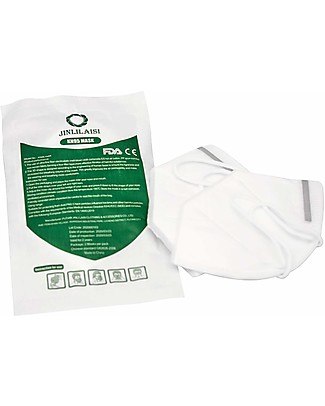 Dispositivi di Protezione Individuale 2 x Mascherine Filtranti KN95 (filtraggio equivalente FFP2) - 4 strati - Certificazione CE e FDA Mascherine di Protezione Individuale