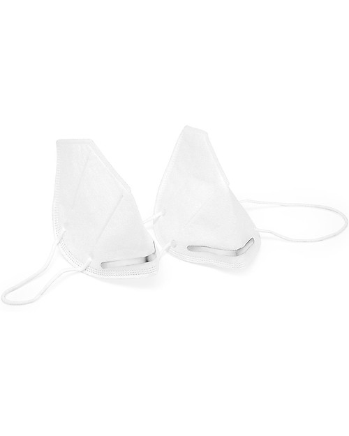 Mascherine FFP2 MeaVita - Confezione Da 10 Pezzi Con Ferro Nasale E Elastici Comfort - Foto 9