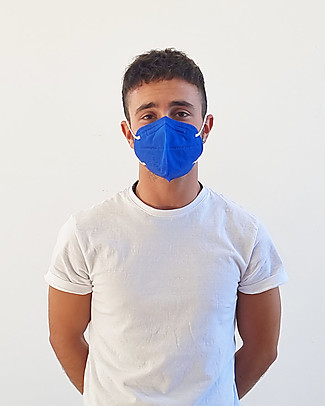 Dispositivi di Protezione Individuale 25 x Mascherine Filtranti FFP2 - Blu - Certificazione CE Mascherine di Protezione Individuale_