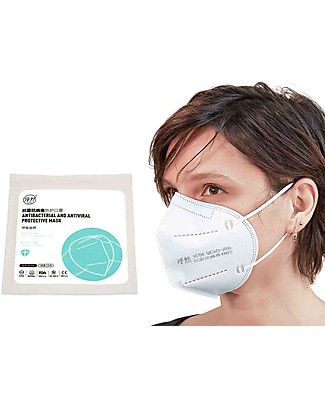 Dispositivi di Protezione Individuale Mascherina Filtrante KN95/FFP2 - 4 Strati - Certificazione CE e FDA Mascherine di Protezione Individuale