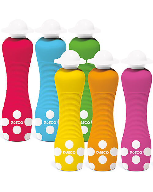 Djeco 6 Pennarelli Ergonomici Per Bambini - dai 18 Mesi Disegnare e Colorare