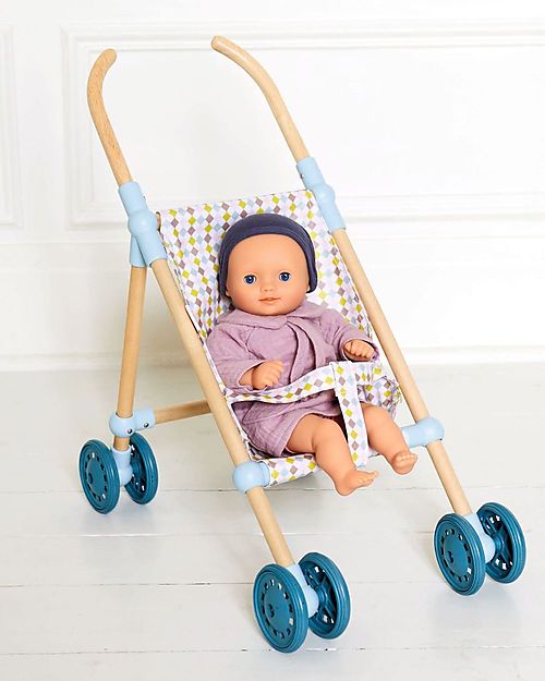 Djeco Bambola Dalhia - 32cm - con Abiti Realistici - Collezione Pomea Bambole