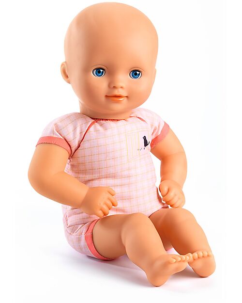 Djeco Bambola Dalhia - 32cm - con Abiti Realistici - Collezione Pomea Bambole