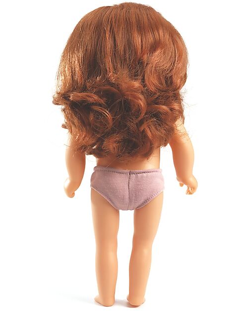 Djeco Bambola 'Lovely Sophie' con Capelli Pettinabili, Abiti e Accessori - 32cm Bambole