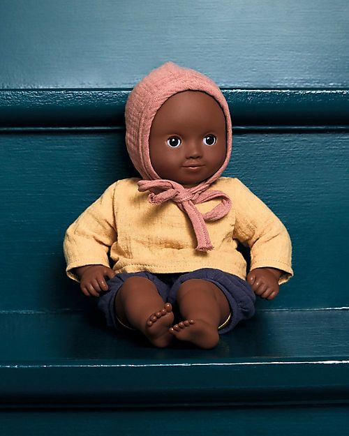 Djeco Bambola Mimosa - 32cm - con Abiti Realistici - Collezione Pomea Bambole