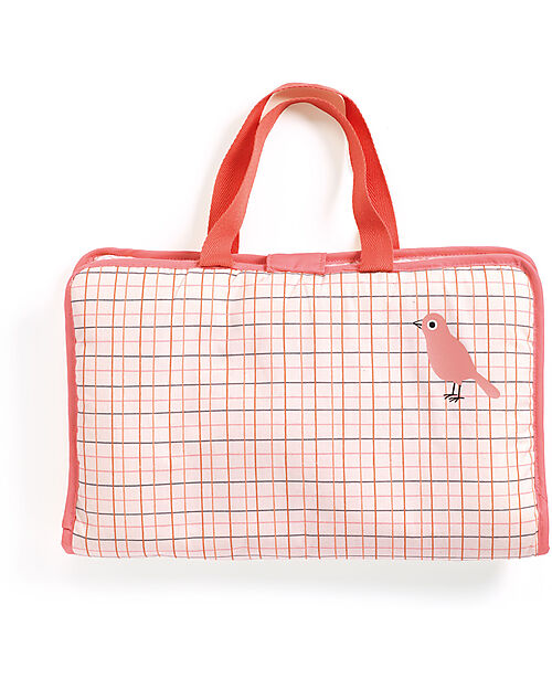 Djeco Borsa fasciatoio per Bambole - Pomea - Rosa - 43 x 31 cm Accessori Bambole