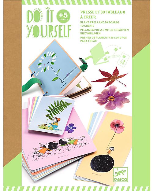 Djeco Cofanetto Creativo Stampe e Dipinti - Ispirational Nature Giochi Creativi