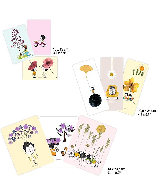 Djeco Cofanetto Creativo Stampe e Dipinti - Ispirational Nature Giochi Creativi