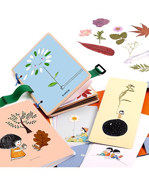 Djeco Cofanetto Creativo Stampe e Dipinti - Ispirational Nature Giochi Creativi