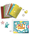 Djeco Collage per Bambini - Foam Fun - Include Fogli Adesivi Giochi Creativi
