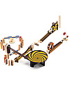 Djeco Domino Zig&Go 45 pezzi - Crea Circuiti Sempre Diversi! Giochi Montessoriani