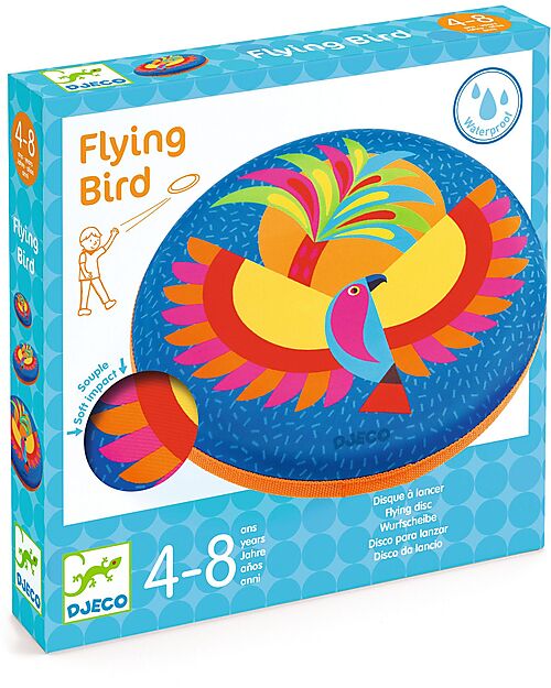 Djeco Frisbee - Bird - Diametro 20 cm Giochi da Esterno_