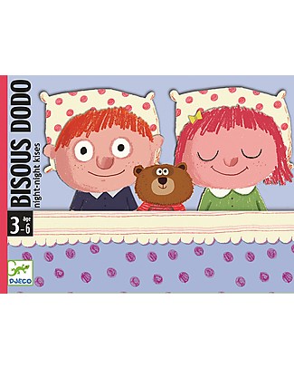 Djeco Gioco da Tavola Baci della Buonanotte - Un divertente gioco da fare prima di dormire! Giochi Da Tavolo