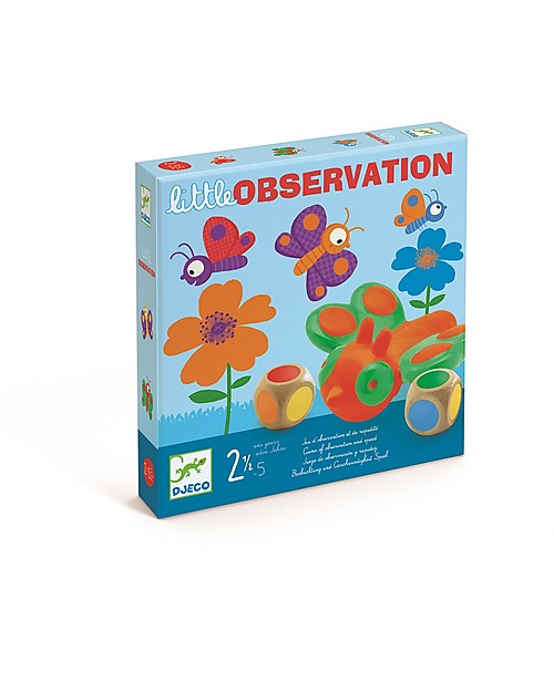 Djeco Gioco da Tavola Little Observation - Cattura la farfalla! Giochi da Tavolo