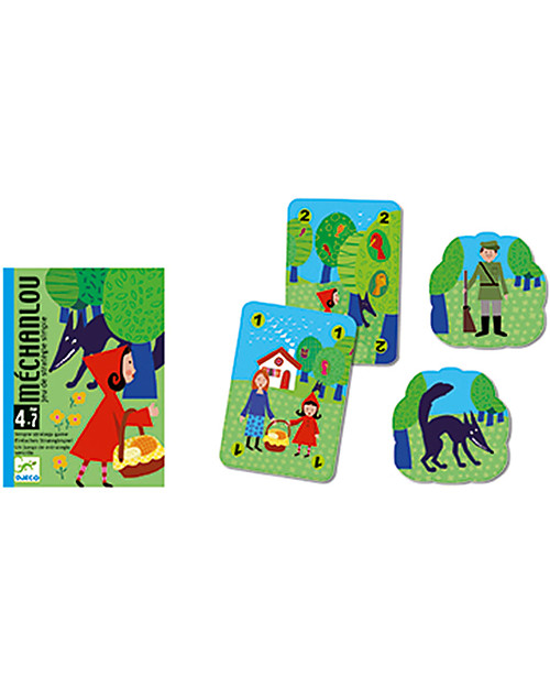 Djeco Gioco da Tavola, Mechanlou - Cappuccetto Rosso Giochi da Tavolo