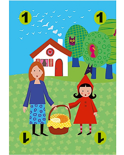 Djeco Gioco da Tavola, Mechanlou - Cappuccetto Rosso Giochi da Tavolo