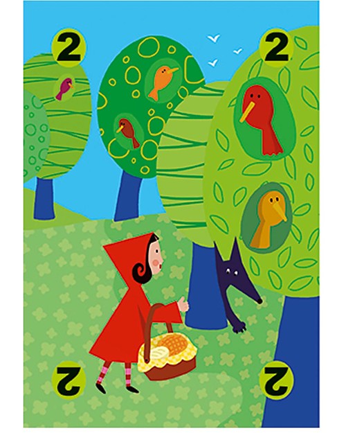 Djeco Gioco da Tavola, Mechanlou - Cappuccetto Rosso Giochi da Tavolo