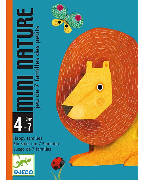 Djeco Gioco da Tavola, Mini Nature - Gioco del quartetto Giochi da Tavolo