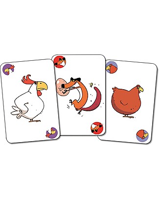 Djeco Gioco da Tavola Pio Pio - Salva le uova dalla volpe! Giochi Da Tavolo