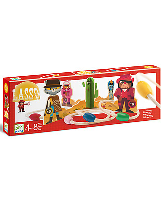 Djeco Gioco degli Anelli in Corda Lasso - Sfida i tuoi Amici! Giochi all'Aperto