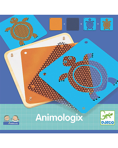 Djeco Gioco delle Figure Trasparenti - Animologix Giochi da Tavolo