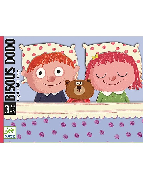 Djeco Gioco di Carte - Bisou Dodo  - 3+ Giochi da Tavolo